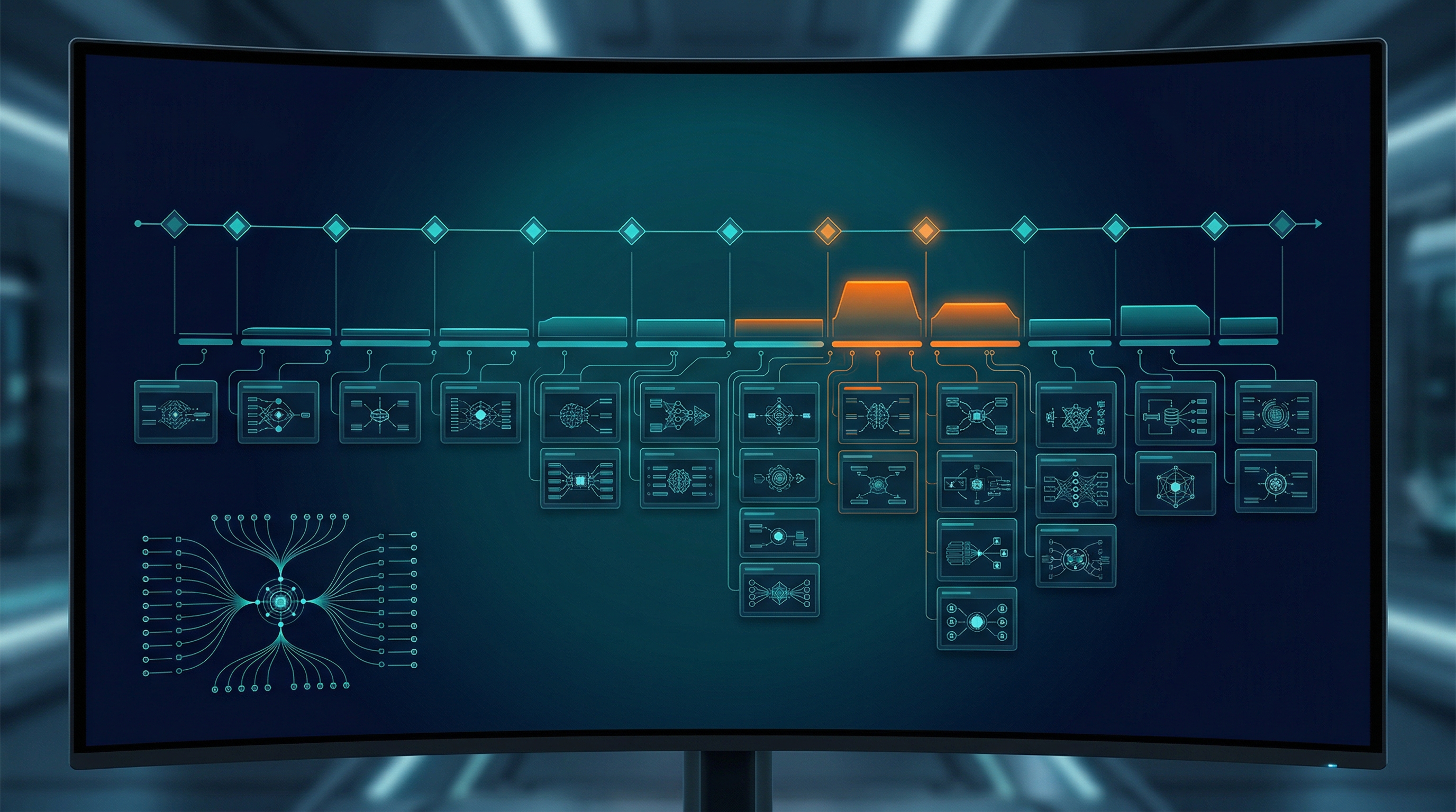 AI Strategy Workshop — AI strategy roadmap with quarterly milestones and resource allocation timeline