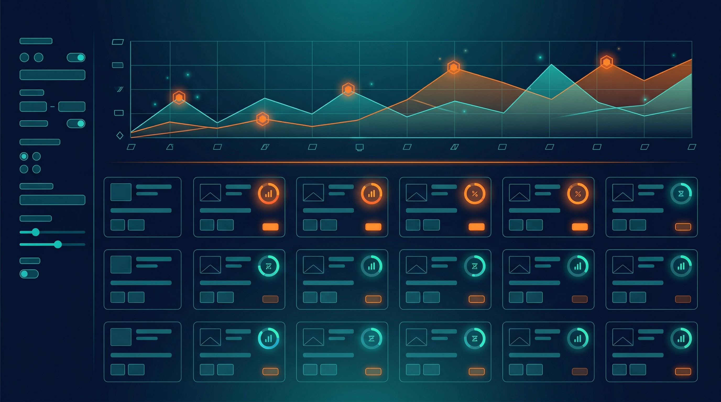 Ecommerce SEO Automation — ecommerce SEO performance dashboard with product scores and category trends