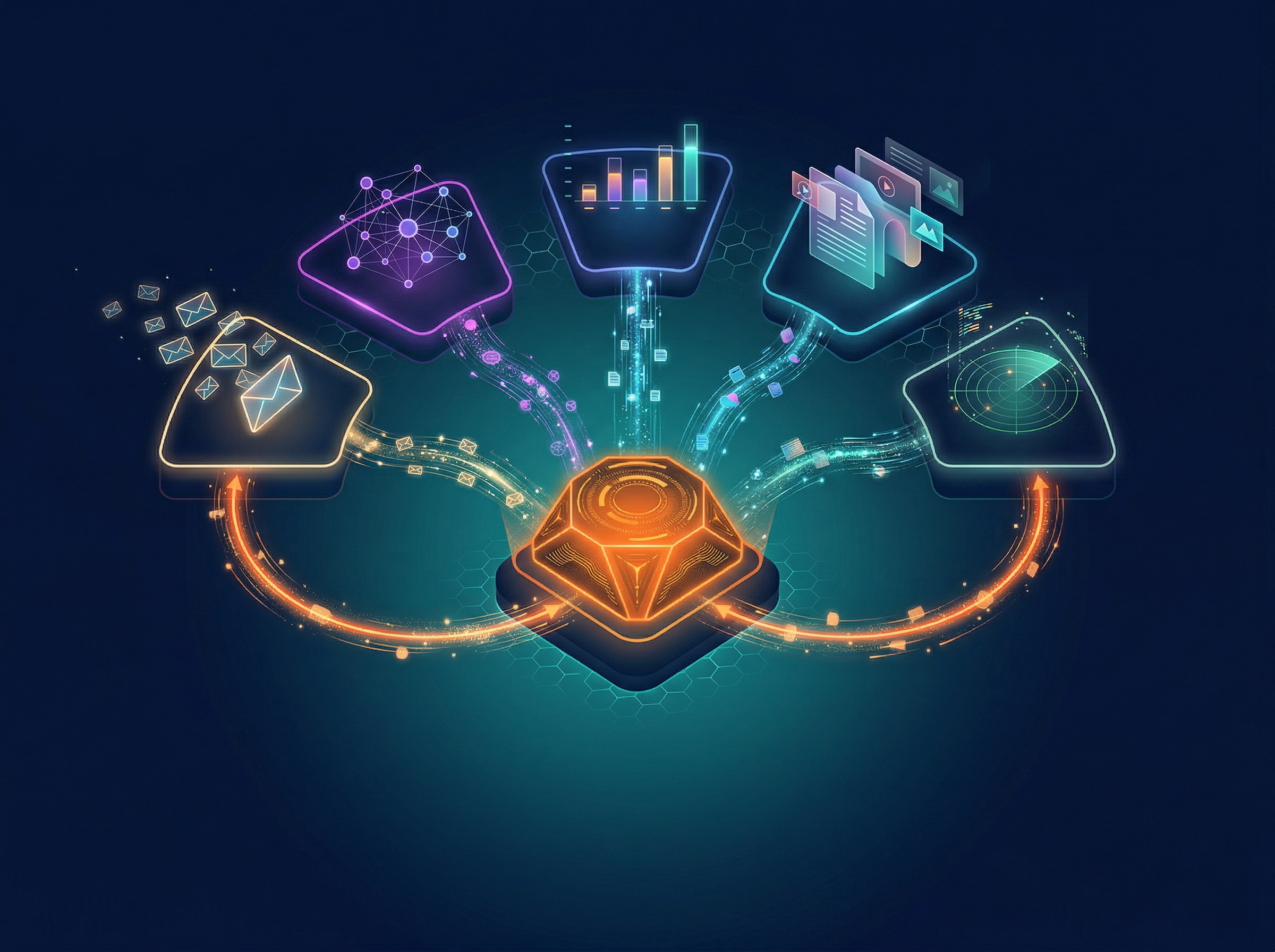 Marketing Automation Systems — multi-channel marketing orchestration with campaign engine and feedback loops