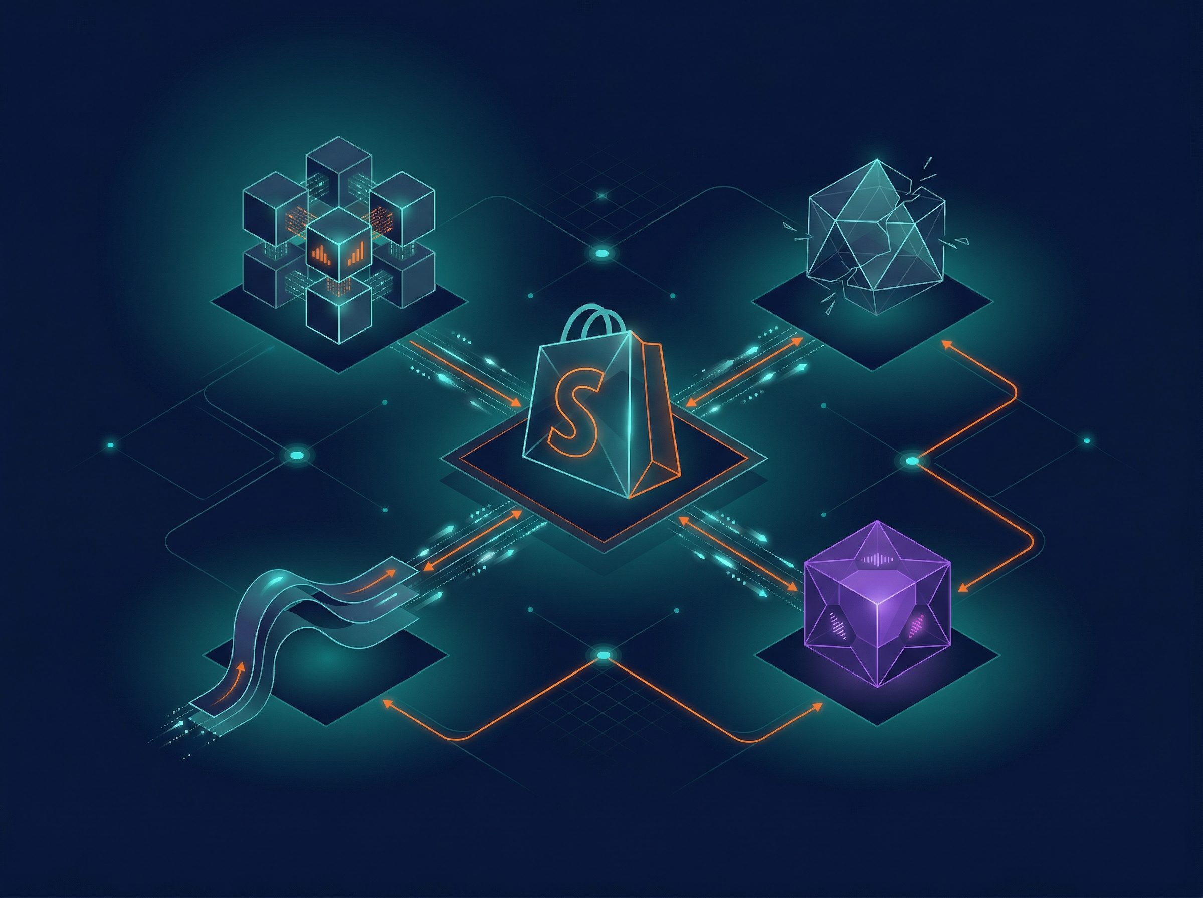 Shopify Automation — Shopify-specific automation modules connected via API integrations