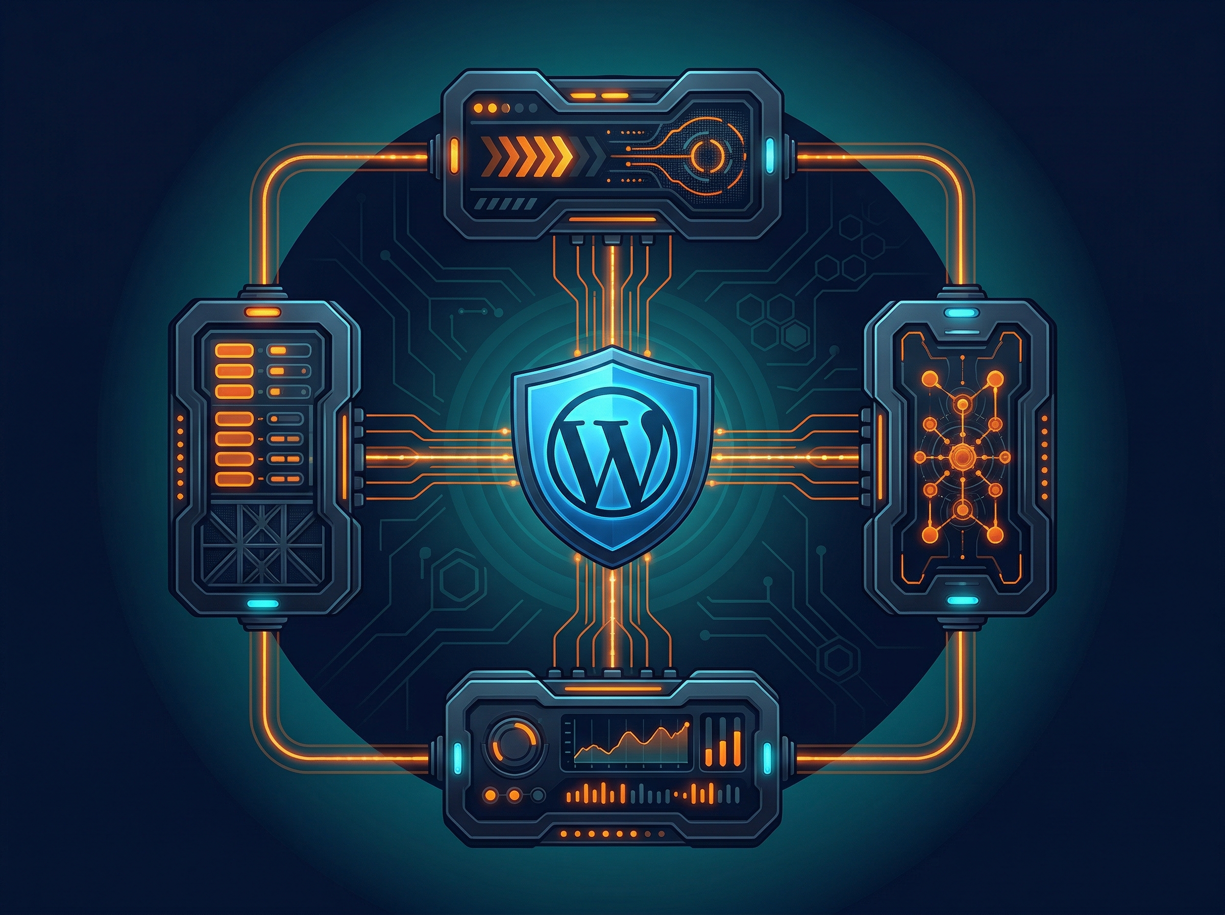 WooCommerce Automation — WordPress WooCommerce automation architecture with connected plugin modules
